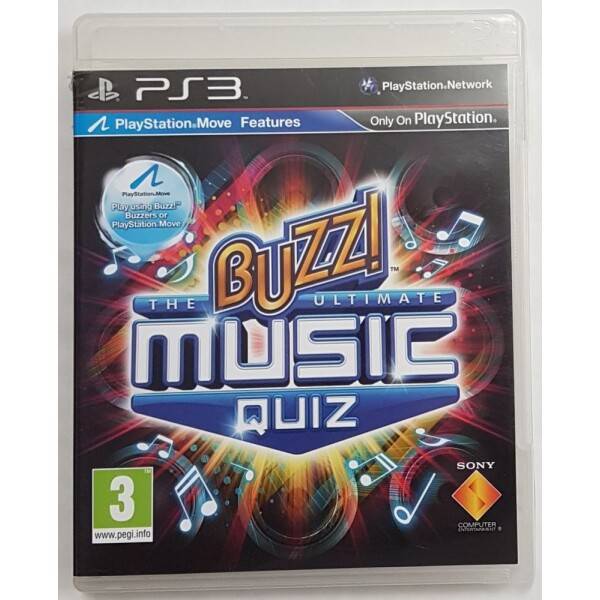 PS3 Buzz Ultimate Music Quiz