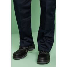 Delta Plus Panoply Black Leather Safety Boots Colour: Black, Shoe Size: Size 39 (Size 39)