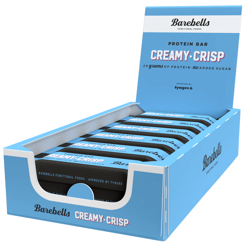 Barebells Protein Bar Creamy Crisp - 10x55g. - Proteinbar