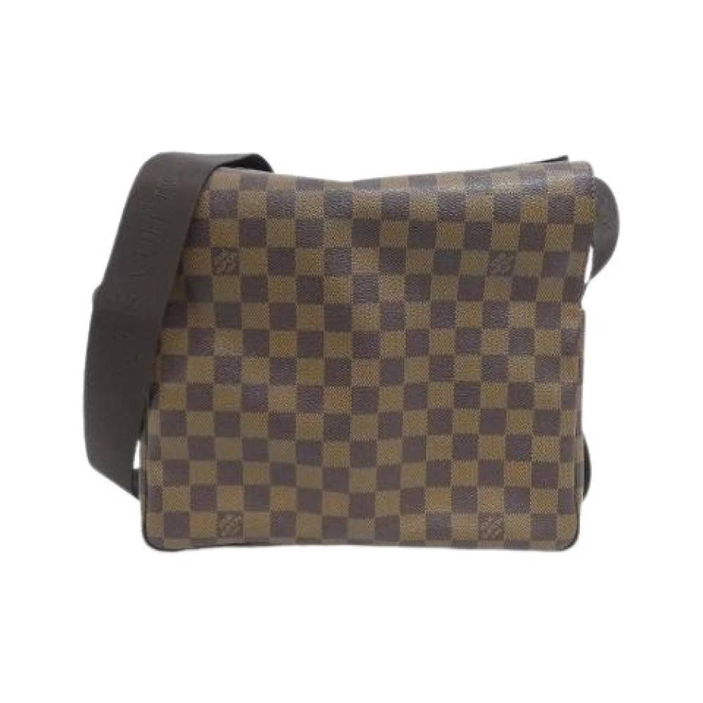 Louis Vuitton Vintage Pre-owned Damier Skuldertaske - Vintage - Herre - Brun - ONE SIZE - Uld