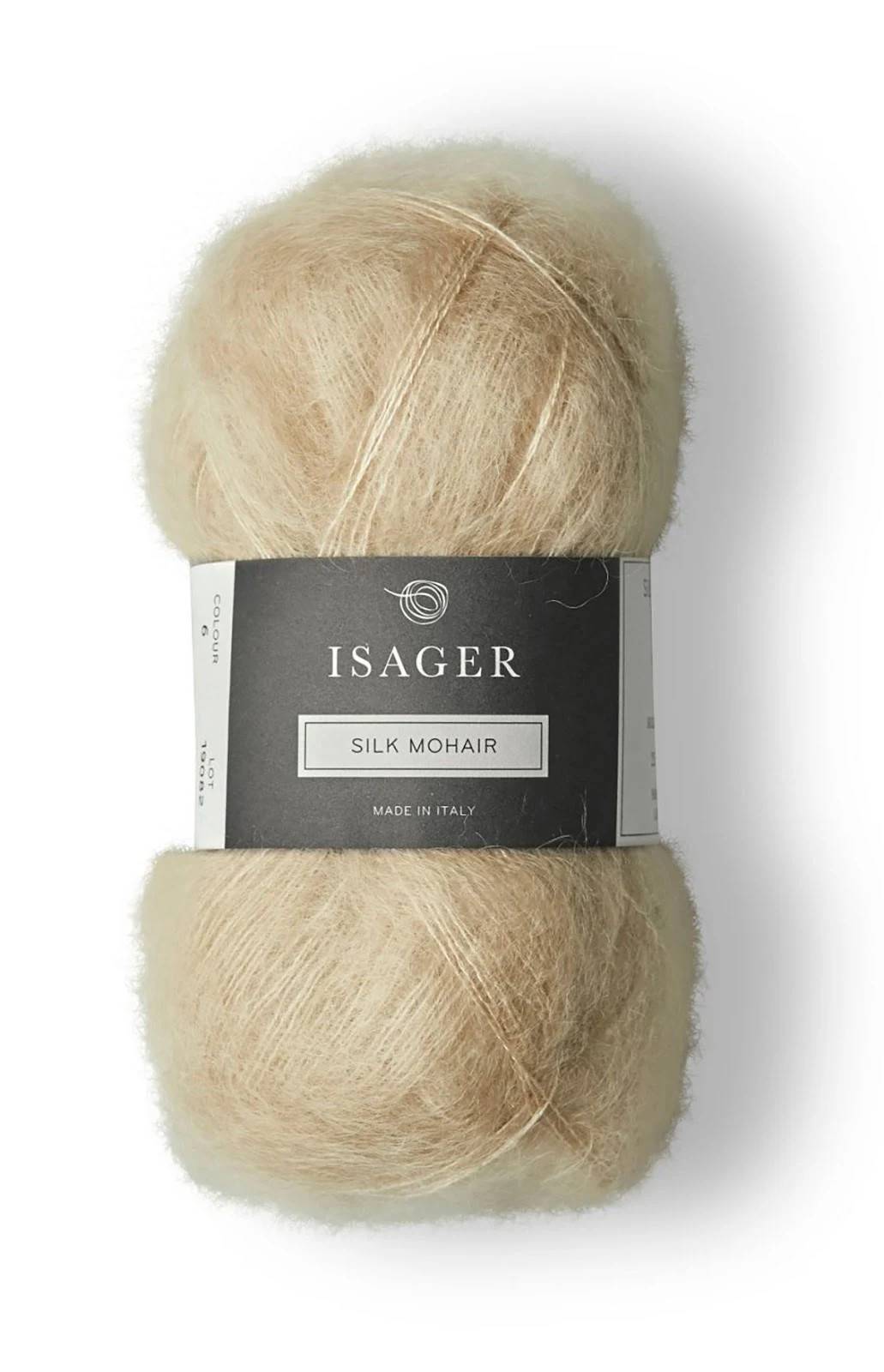 Isager Silk Mohair, Färg 6