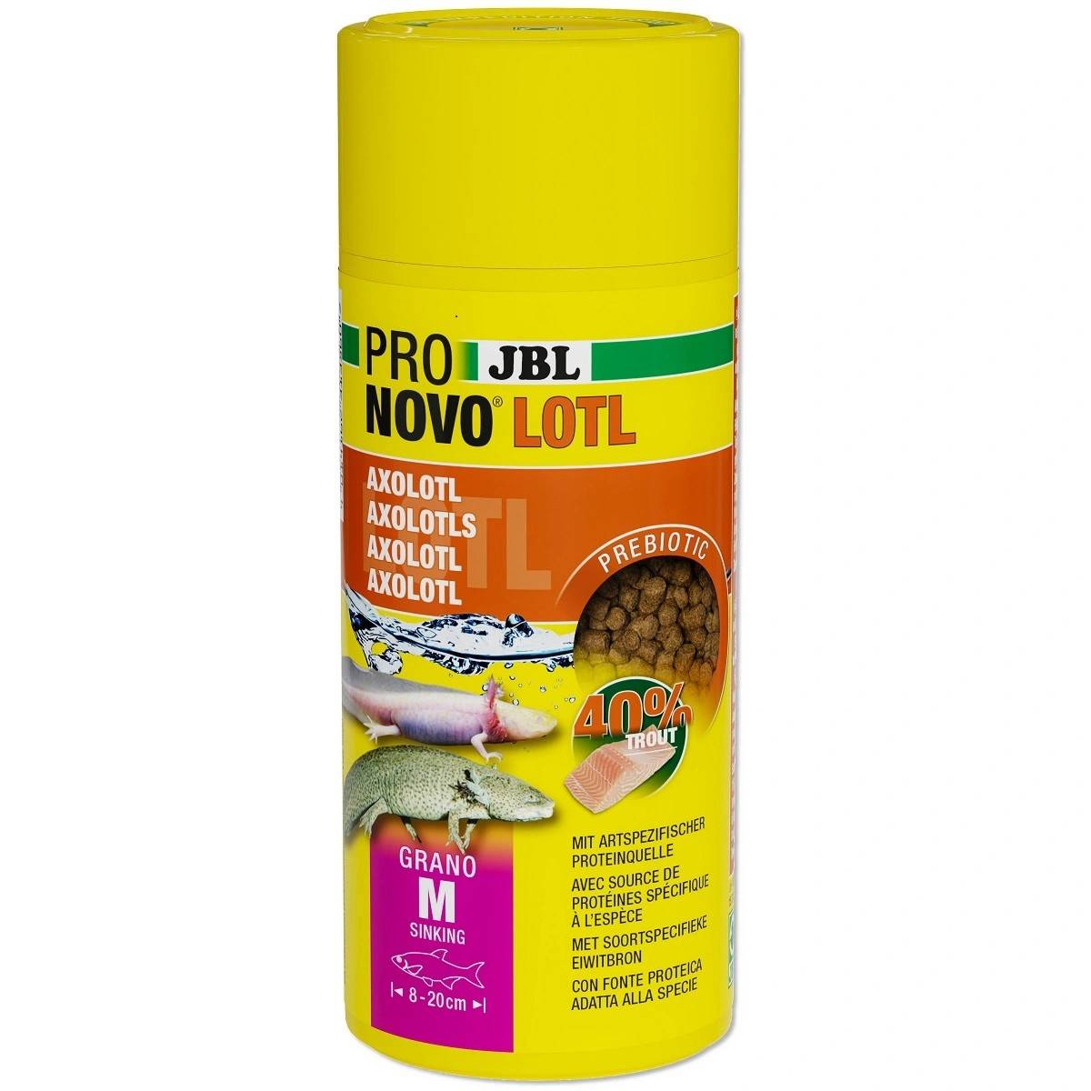 JBL NovoLotl M 250 ml (Til Axolotl).