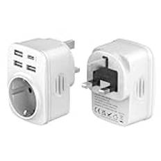 Engelsk kontakt till typ G adapter