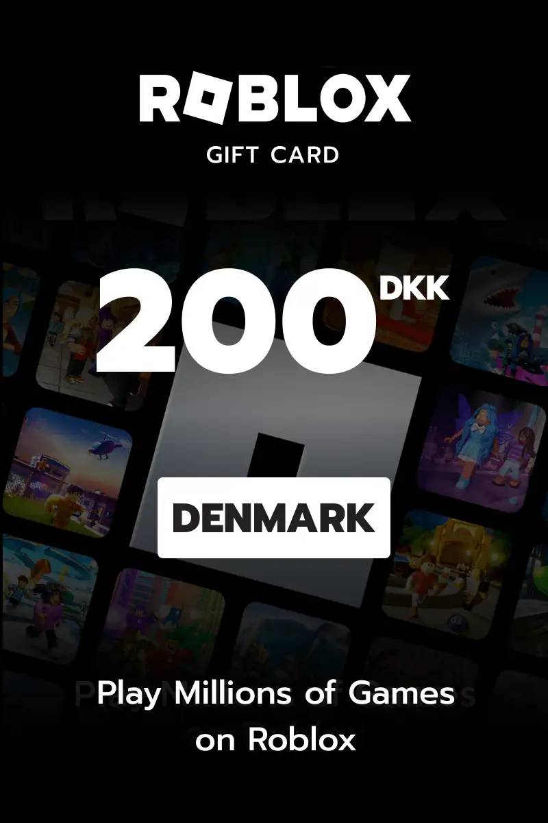 Roblox 200 DKK Gift Card (DK) - Digital Code.