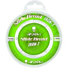 Gunki Slide Braid Iron-T 0,252 mm 120 m Fluo Green