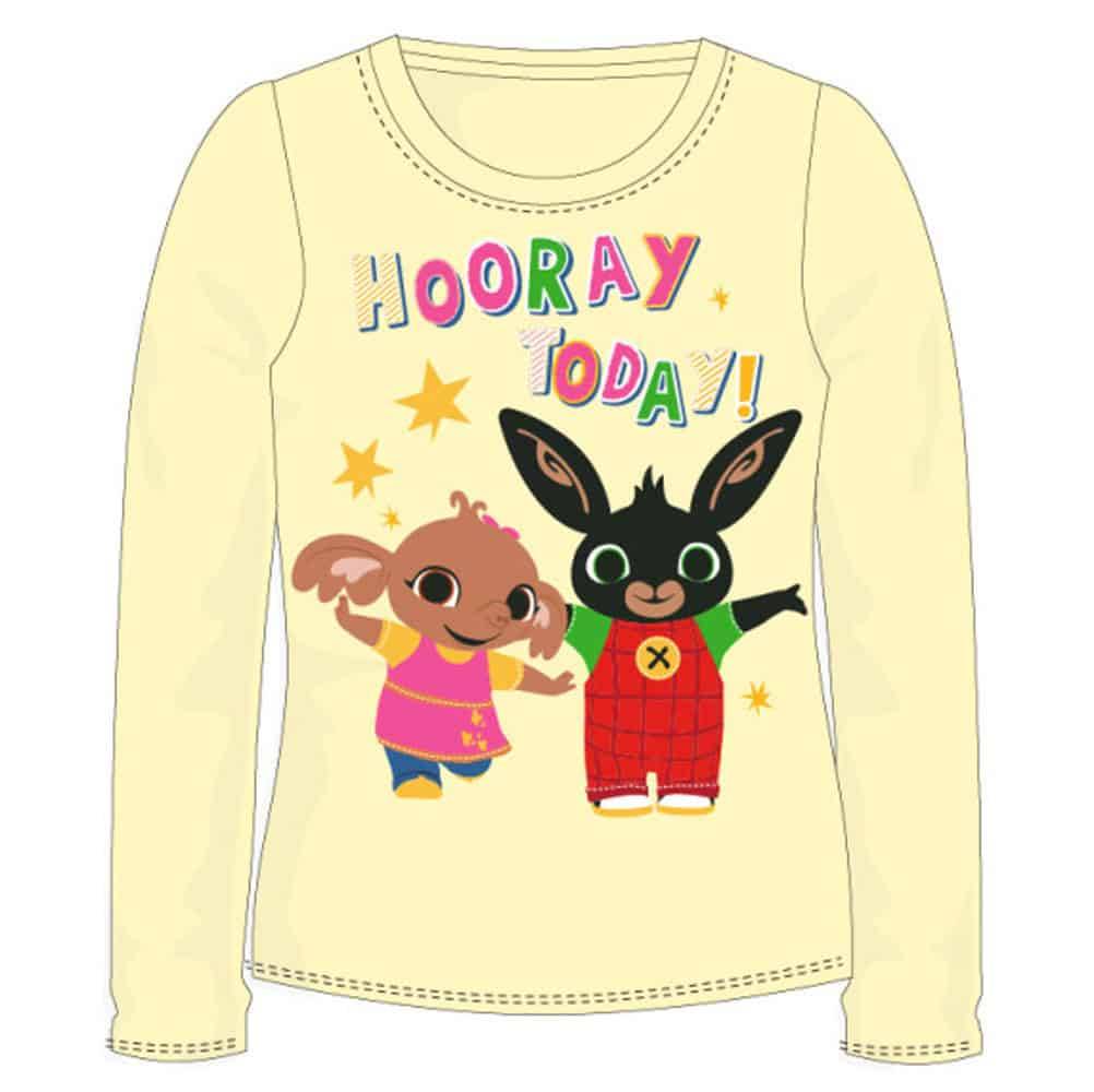 Bing Hooray gul barntröja med lång ärm 3 år / 98 cm