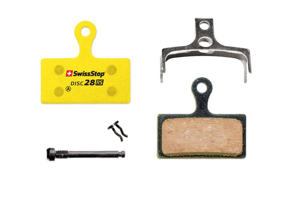 Swissstop Disc 28RS - Bremseklodser RS til Shimano M9000 og M8000.
