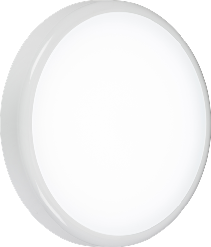 KnightsBridge 230V IP65 20W CCT Adjustable LED Bulkhead, with Sensor