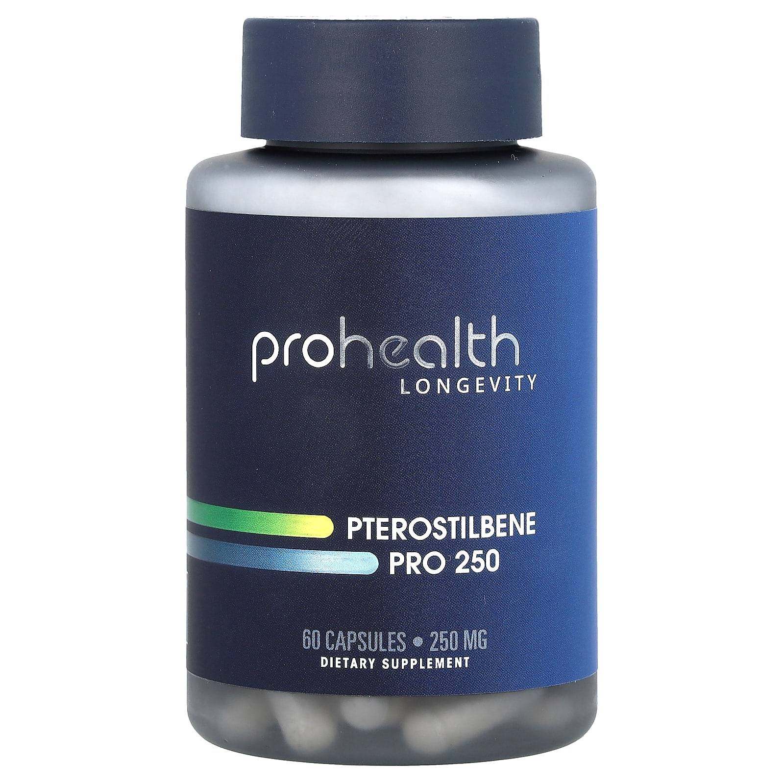 Pterostilbene Pro 250, 250Mg, 60 Capsules