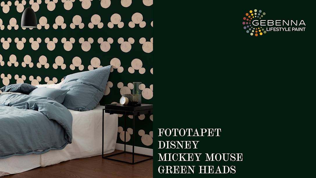 Fototapet: Disney Mickey Mouse "Green Heads"