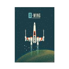 Poster KOMAR Star Wars geeky X-wing 50x70cm