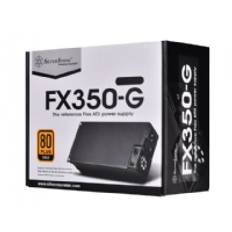 SilverStone TFX Series FX350-G - Strømforsyning (intern) - ATX12V / Flex ATX - 80 PLUS Gold - AC 90 - 264 V - 350 Watt - aktiv PFC - sort