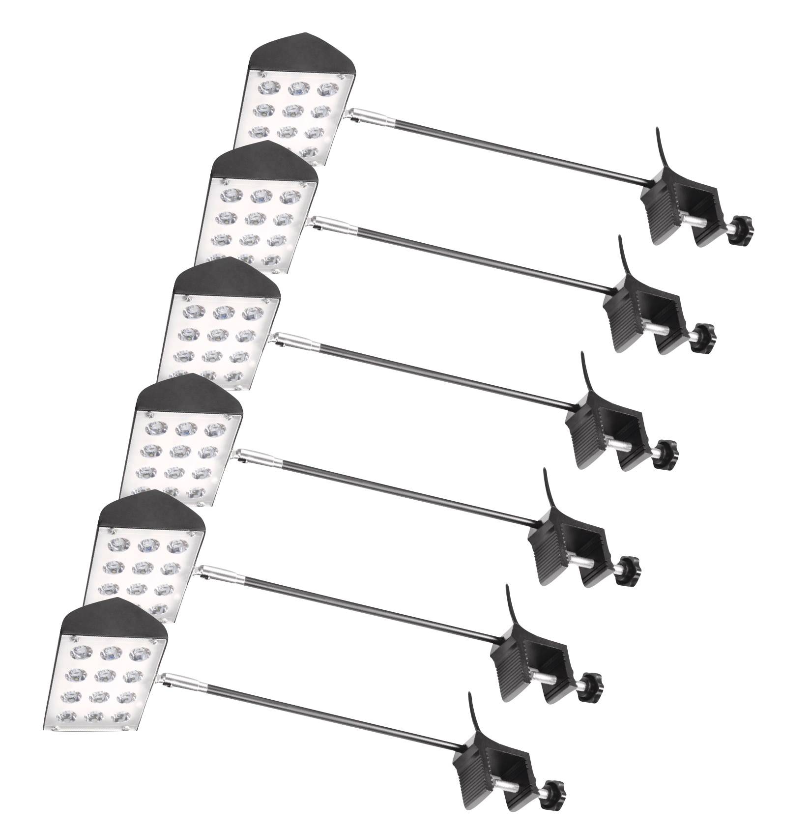 6-pack mässljus LED KKL-12 Floodlight 3200K black, Lampor för mässa - Monterbelysnings paket 6 pack LED KKL-12