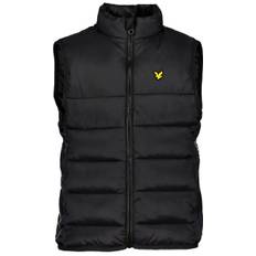 Lyle & Scott J Sports Gilet Kläder Jet Black - 8-9