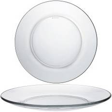Duralex LYS tallrik genomskinlig 235 x 20 mm - set om 6 st.