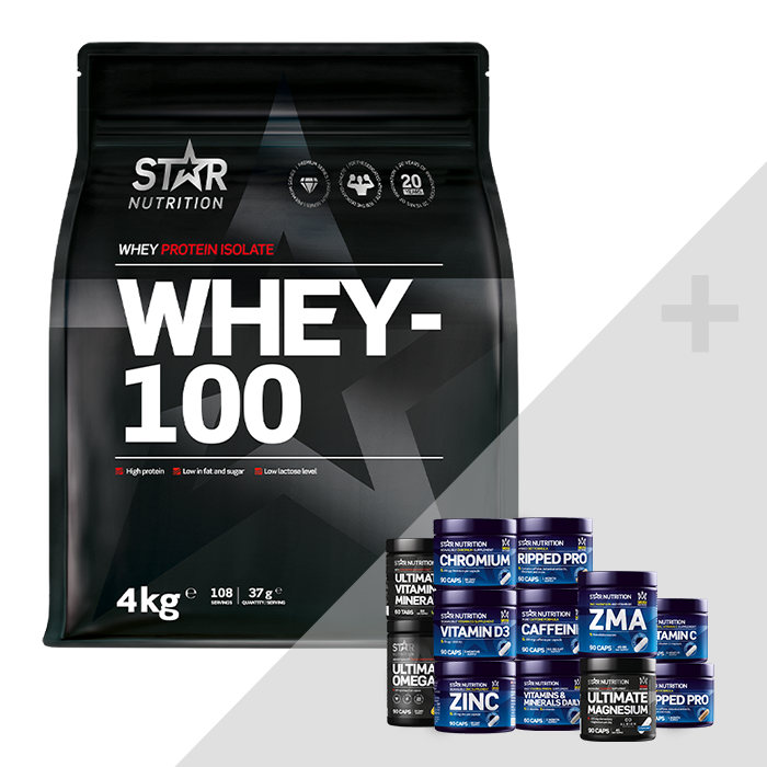 Valle-100 Valleprotein 4 kg + bonusprodukt!