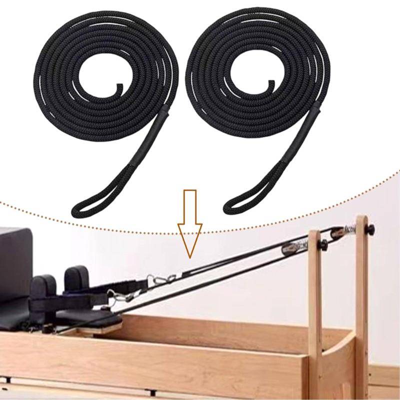 1/3/5 PCS Pilates Reformer Pull Rope Part Versatile Band For Fitness Yoga Pilates Bed Rope Pilates Double Loop Pull Rope Circle