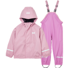 Helly Hansen Bergen Fleece Pu Rainset 2.0 - Regnjacka - Børn Meta Pink Child's height 116 cm