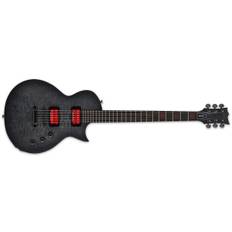 LTD/BB-600 BARITONE/QUILTTOP /SEE THRU BLACK SUNBURST