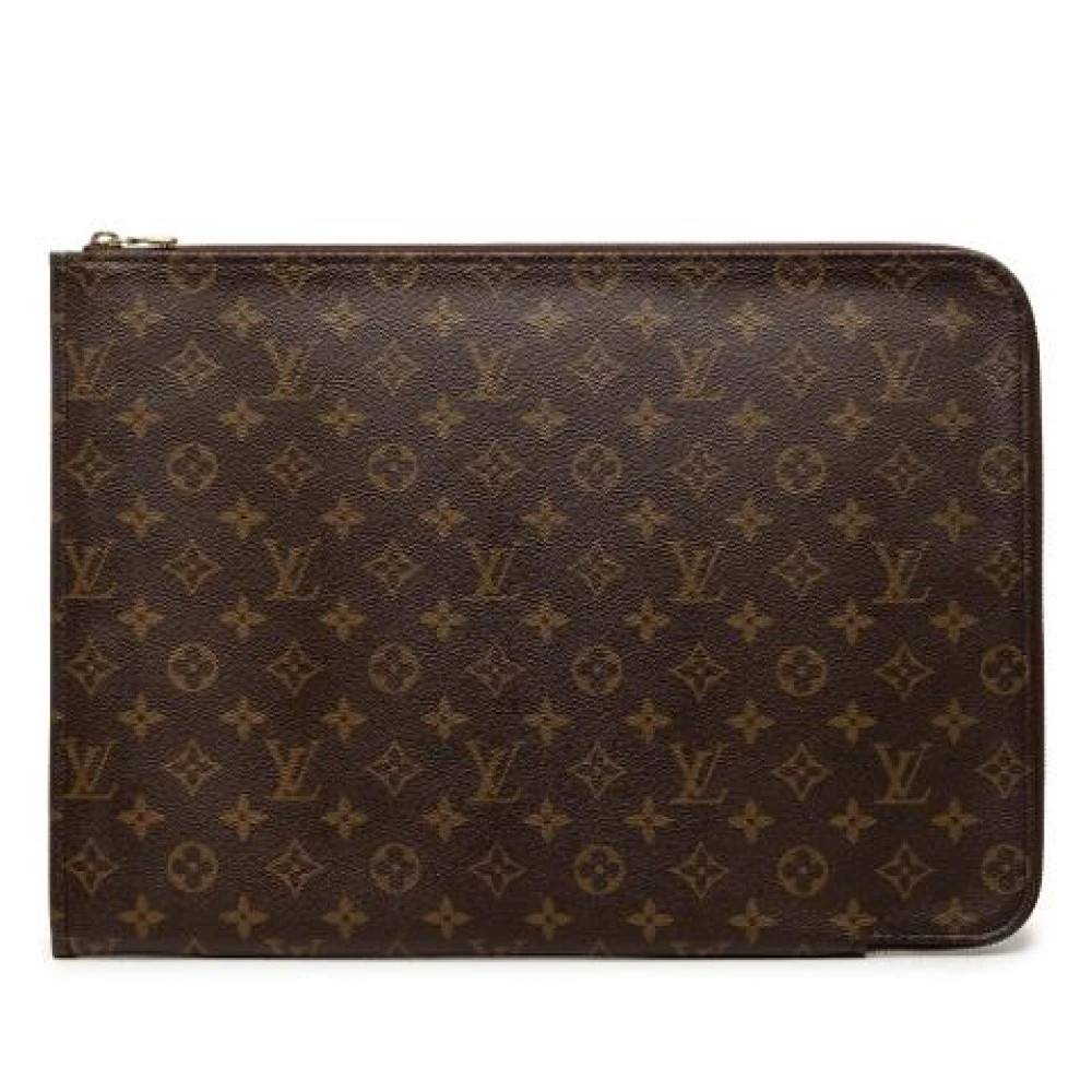 Louis Vuitton Vintage Pre-owned Monogram Clutch - Vintage - Dame - Brun - ONE SIZE - Uld