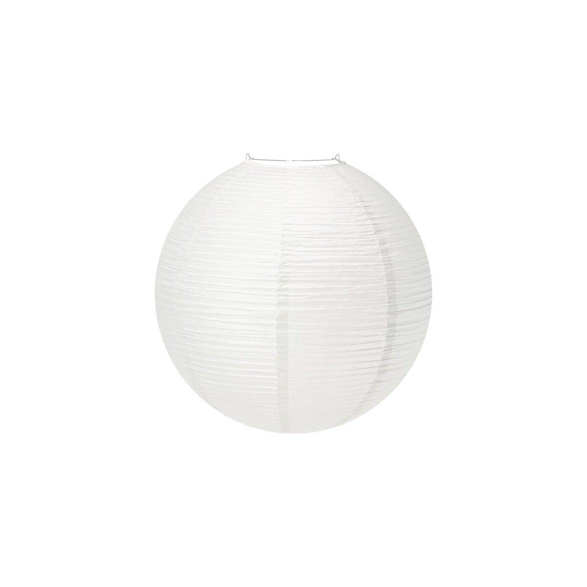 Lampskärm Rispapper Luna 40cm Vit