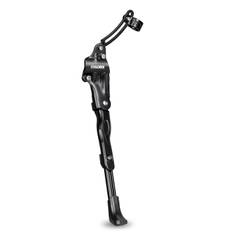 GORIX Kickstand Bicycle Stand Bicycle Stand Stability inches Adjustable Retrofit Lightweight Installation Side Stand Cross Bike Road Bike MTB 24-27 svart