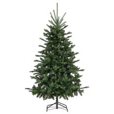 VINTERFINT konstgjord julgran, inom-/utomhus grön, 210 cm