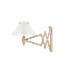 LE KLINT SAX 224-1/17 Væglampe - Light Oak / Folie