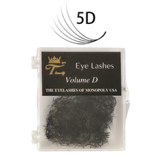 Volume Lashes 1000pcs - 5D 0.07 C-Curl 12mm