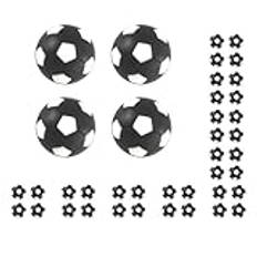 10 set 4 delar bord Foosball vattentät söt härlig utsökt bord fotboll lätt bordsspel fotbollstillbehör ersättningar