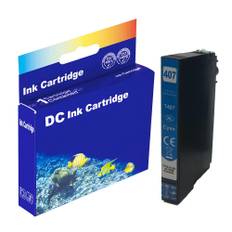 Epson 407XL cyan printerpatron 27 ml C13T07U240 alternativ