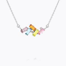 Caroline Svedbom Nina Halsband/ Pastel Combo (Rhodium)