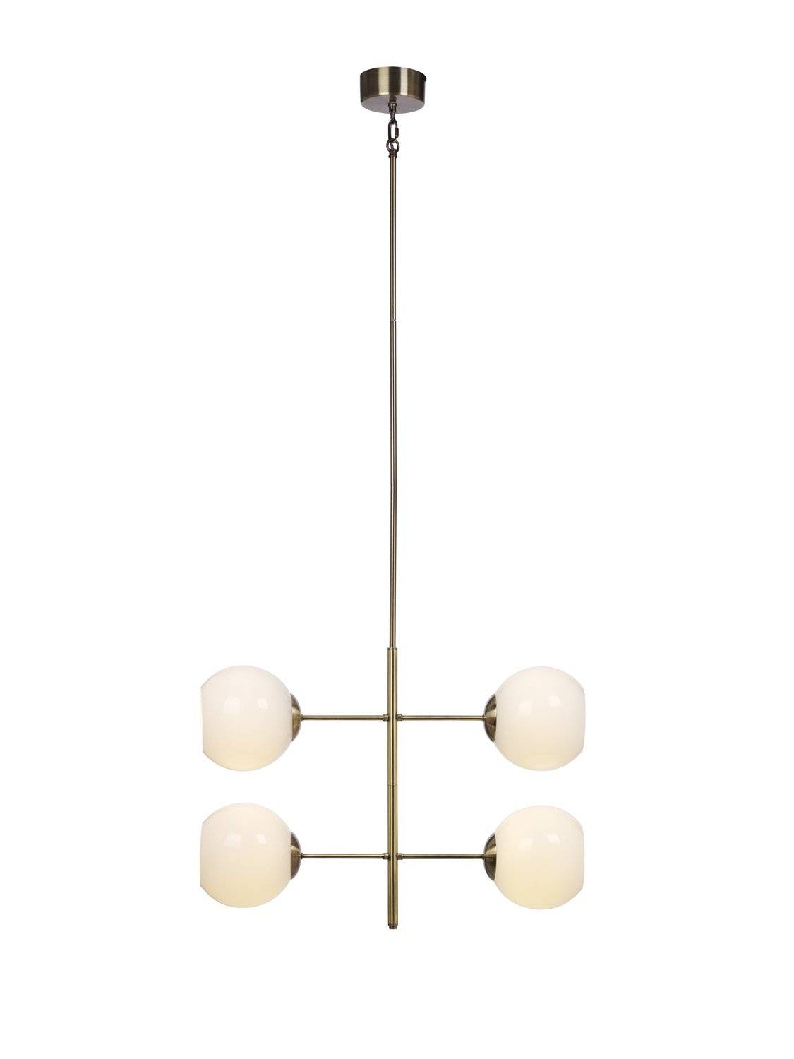 Vri taklampa 4:a antik/opal