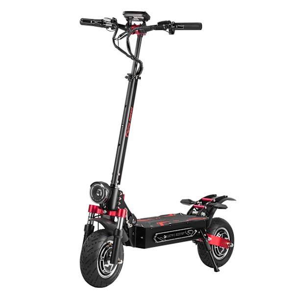 BOYUEDA Q7 Pro Max El-scooter til voksne, 3200W dobbeltmotor, 52V28Ah 110 km rækkevidde, NFC+APP-kontrol, 10" dæk, foldbar, maks. 70 km/t