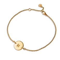 Jane Kønig Love Tag Armbånd Guld - R