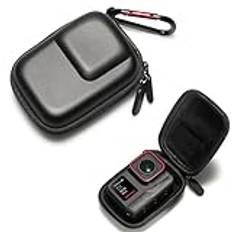BeisDirect Mini bärväska för Insta360 Ace Pro/Ace väska skyddsfodral kropp sport kameraväska för Insta 360 Ace Pro/Ace kameratillbehör, 9,4 x 6,9 x 4,2 cm, Svart – enkel dragkedja, 9.4x6.9x4.2cm,
