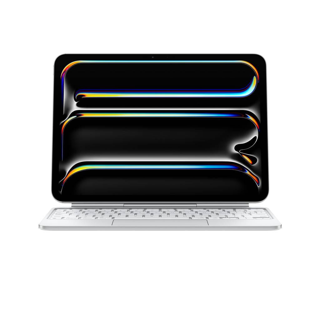 Apple Magic Keyboard till iPad Pro 11 tum (M5) – franskt – vit