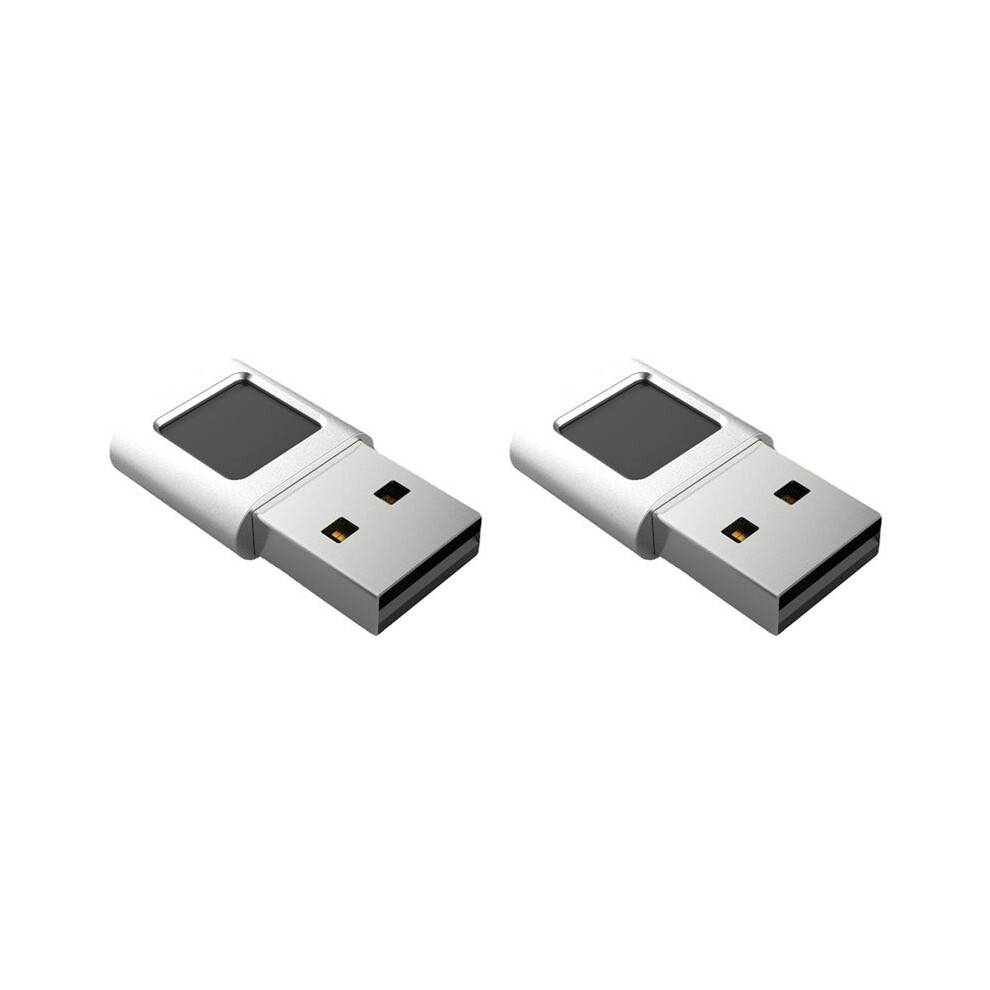 2X USB Fingerprint Reader Module Device Biometric Scanner for Windows 10 Laptops PC Security Key USB Interface