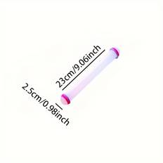 TEMU 1pc Plastic Rolling Pin For Baking, Fondant & Dumplings - Halloween & Christmas Kitchen Use