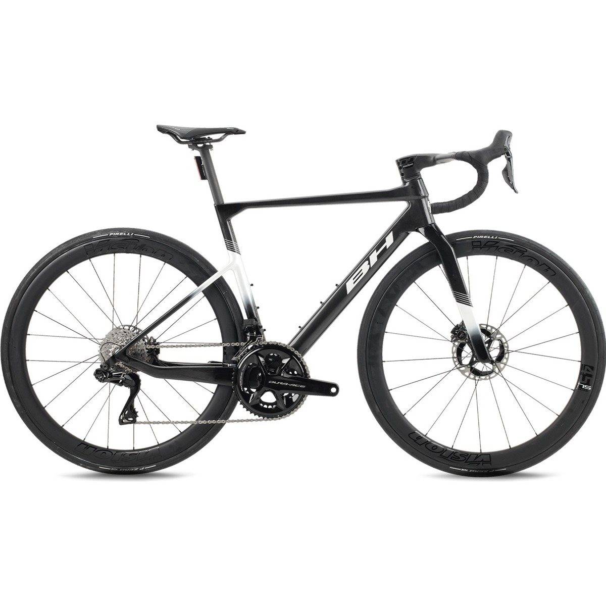 Racercykel allround BH Ultralight Evo II 9.0 Black/White/White (XS)