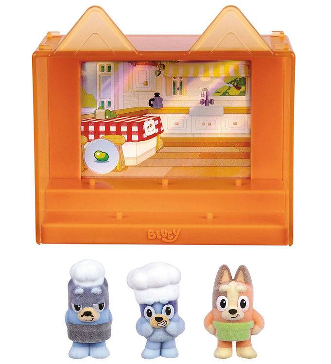 Bluey Figurer - Fuzzies - Pavlova - Bluey - OneSize - Legetøjsfigur