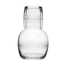 The Vintage List Ovals Crystal Carafe & Glass