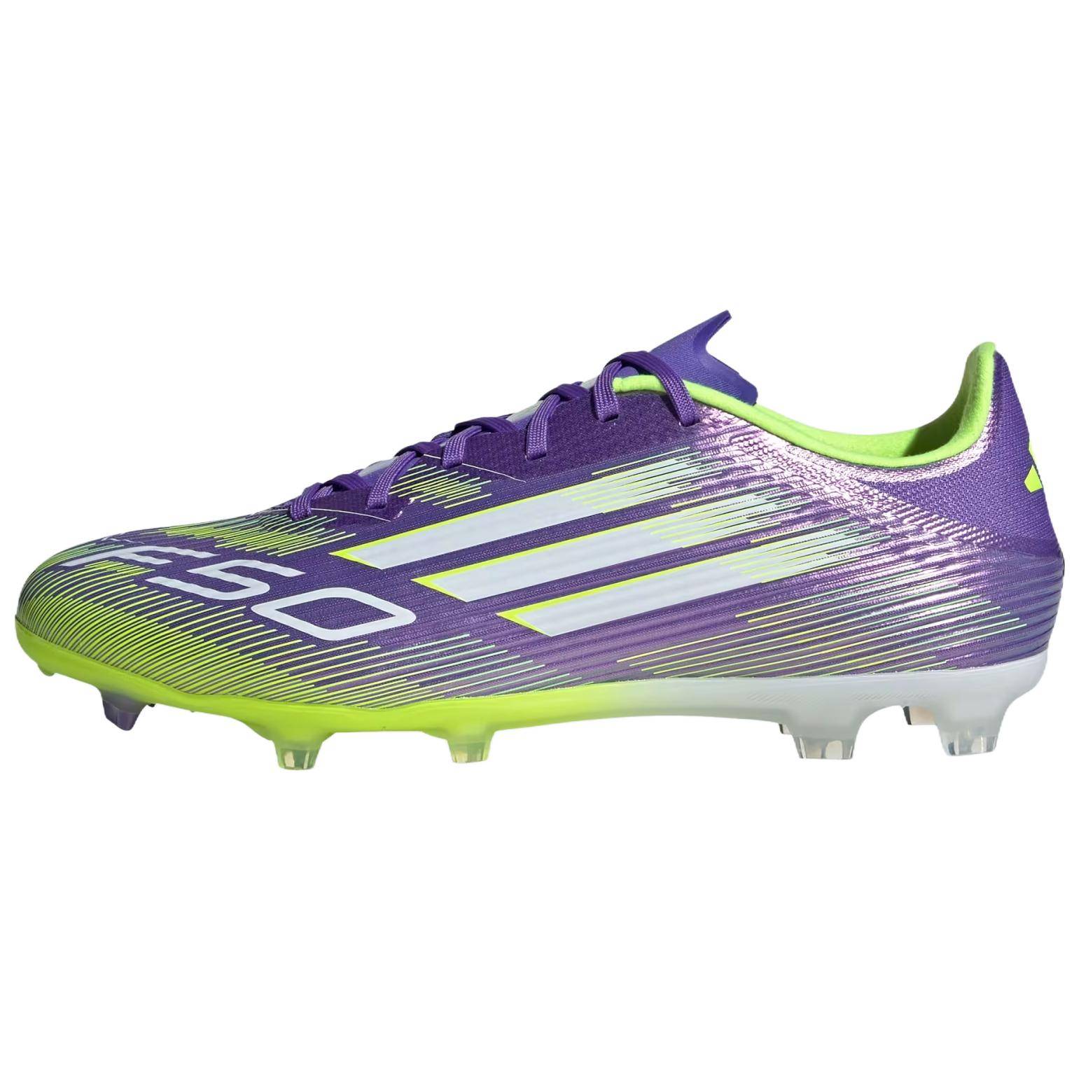 adidas Adizero F50 League FG MG Radiant Blaze Pack Men Sneakers Purple Purple-Rush Cloud-White JI0003 44