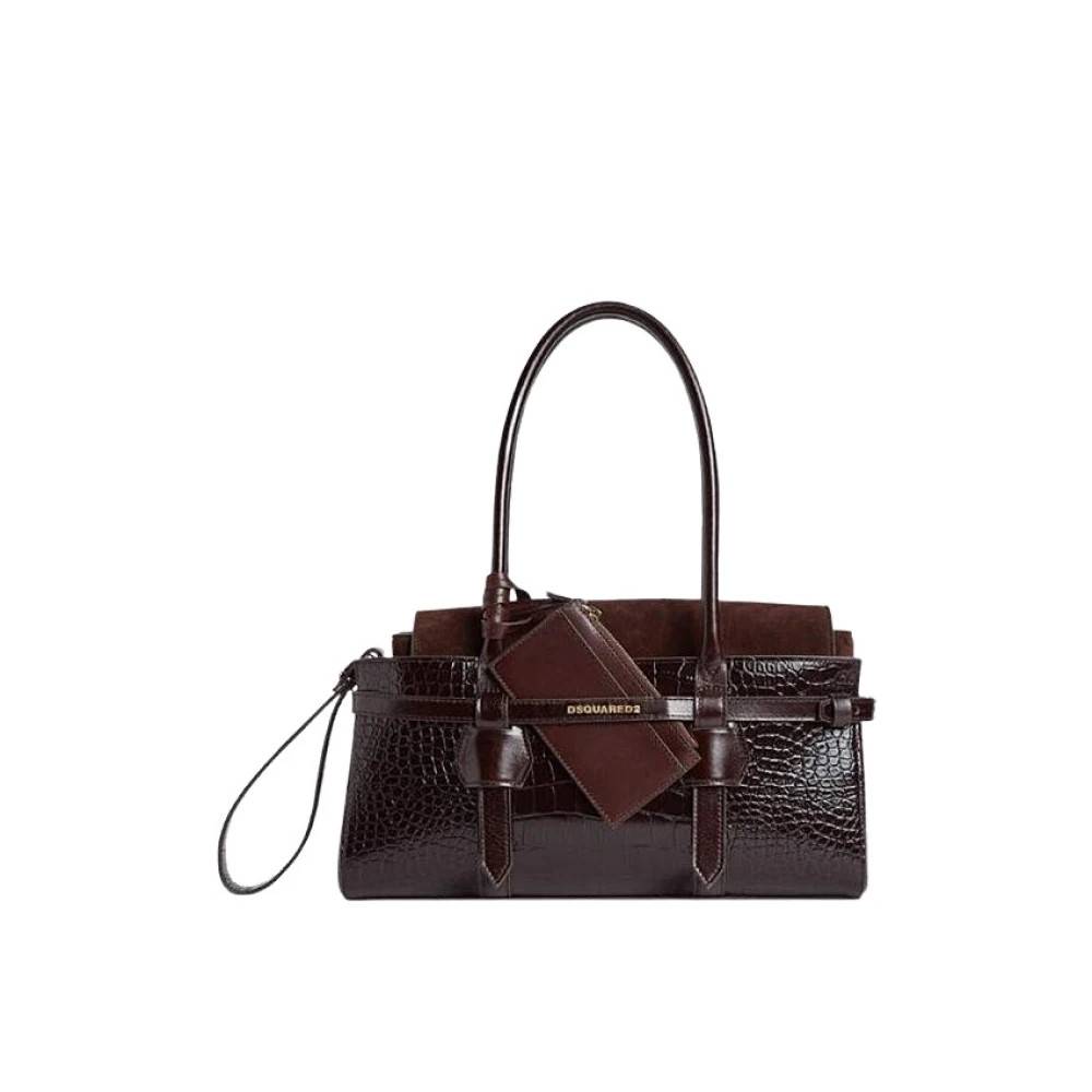 Dsquared2 Sac - Tasker - Dame - Brun - ONE SIZE - Bomuld