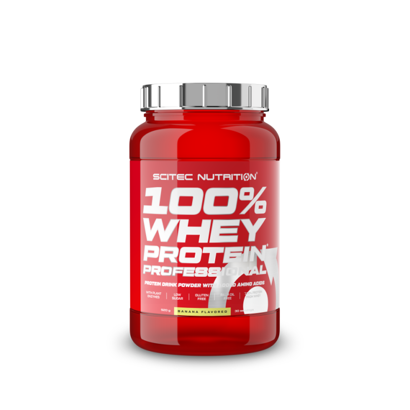 Scitec Nutrition 100% Whey Protein (920g) - Banana