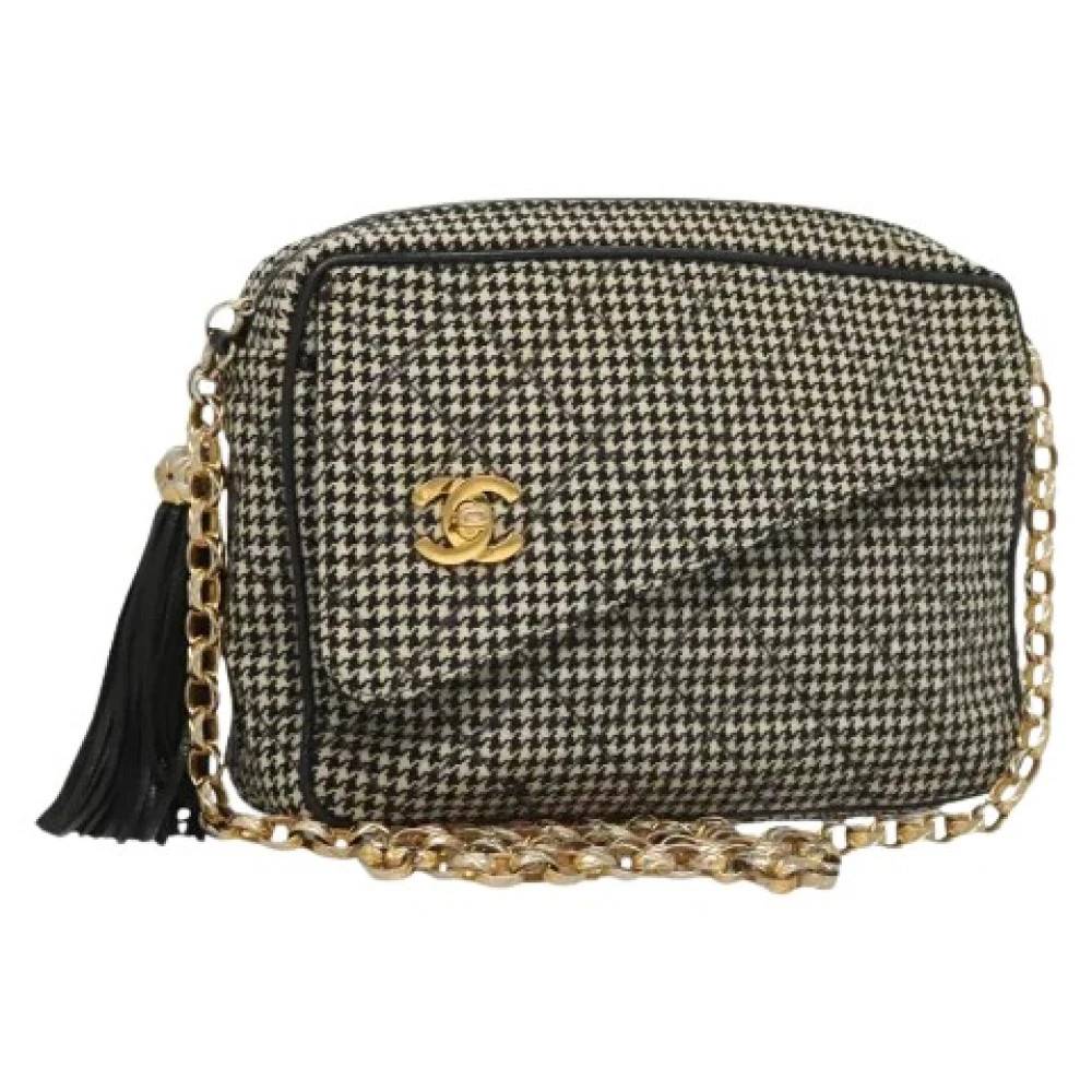 Chanel Vintage - Pre-owned Vintage Canvas Axelväska Vintage - Dam - ONE Size -