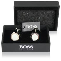 HUGO BOSS Manschettenknöpfe Simony, White