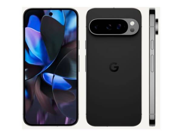 Google Pixel 9 Pro - 5G pekskärmsmobil - dual-SIM - RAM 16 GB / Internminne 128 GB - OLED-skärm - 6.3" - 1280 x 2856 pixlar (120 Hz) - 3 st. bakre ka