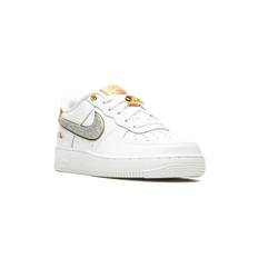 Nike Kids - Air Force 1 Low - barn - kalvskinn/gummi/Tyg - 6.5Y - Vit