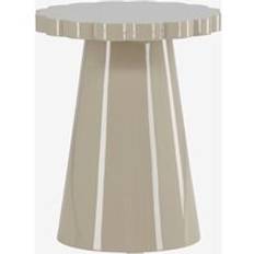 Venture Home - Krull sidobord - Beige - Avlastningsbord & sidobord - Från Homeroom